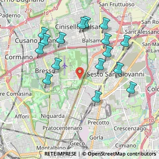 Mappa Via Gian Carlo Clerici, 20099 Sesto San Giovanni MI, Italia (2.20563)