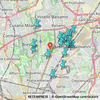 Mappa Via Gian Carlo Clerici, 20099 Sesto San Giovanni MI, Italia (1.55611)