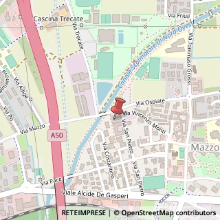 Mappa Via Vincenzo Monti, 41, 20017 Rho, Milano (Lombardia)