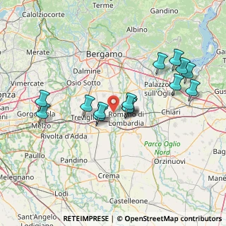 Mappa Via Locale Nuovo, 24050 Morengo BG, Italia (13.98)