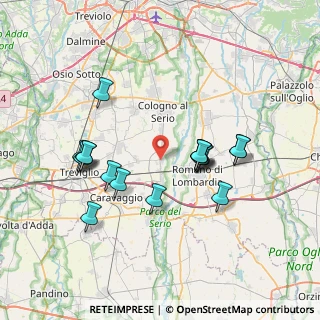 Mappa Via Locale Nuovo, 24050 Morengo BG, Italia (6.99176)