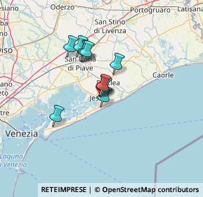 Mappa Via C. Goldoni, 30016 Jesolo VE, Italia (8.82)