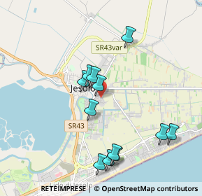 Mappa Via C. Goldoni, 30016 Jesolo VE, Italia (1.8825)