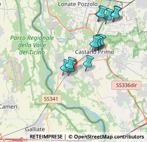 Mappa Via Arbusta, 20029 Turbigo MI, Italia (3.61846)