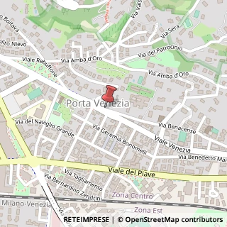 Mappa Via Benacense, 1, 25123 Brescia, Brescia (Lombardia)