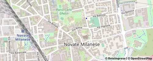 Mappa Novate Milanese