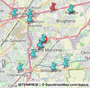 Mappa Via Finlandia, 20093 Cologno Monzese MI, Italia (2.28)