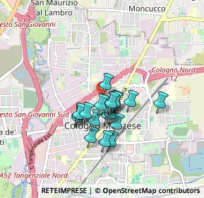 Mappa Via Finlandia, 20093 Cologno Monzese MI, Italia (0.5965)