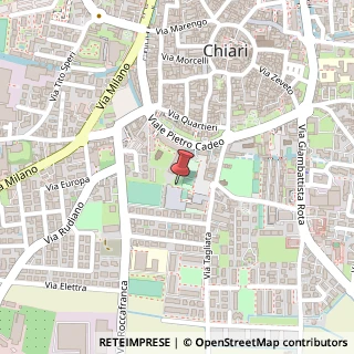 Mappa Via Tagliata, 2, 25032 Chiari, Brescia (Lombardia)