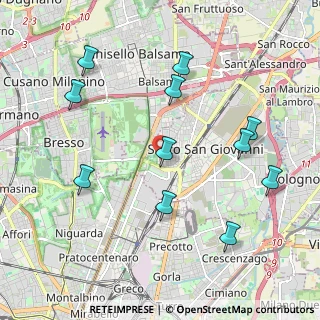 Mappa Via Custoza, 20099 Sesto San Giovanni MI, Italia (2.19)