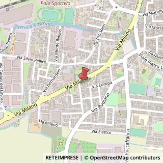 Mappa Via Milano, 7, 25032 Chiari BS, Italia, 25032 Chiari, Brescia (Lombardia)
