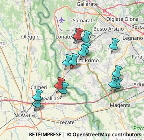 Mappa Via Plati, 20029 Turbigo MI, Italia (6.90938)