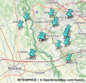 Mappa Via Plati, 20029 Turbigo MI, Italia (7.82778)