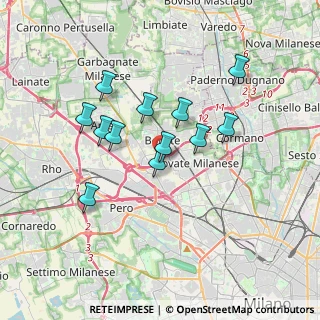 Mappa Via Risorgimento, 20016 Pero MI, Italia (3.00833)