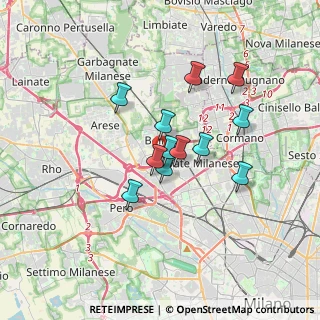 Mappa Via Risorgimento, 20016 Pero MI, Italia (2.60833)