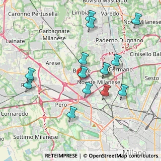 Mappa Via Risorgimento, 20016 Pero MI, Italia (3.90286)