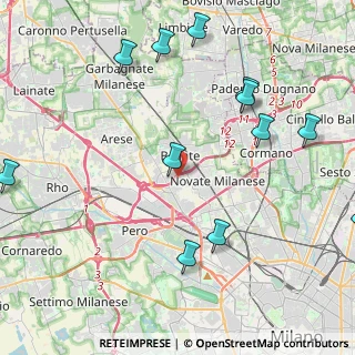 Mappa Via Risorgimento, 20016 Pero MI, Italia (5.28167)