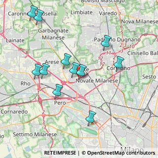Mappa Via Risorgimento, 20016 Pero MI, Italia (4.02364)
