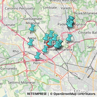 Mappa Via Risorgimento, 20016 Pero MI, Italia (3.08)