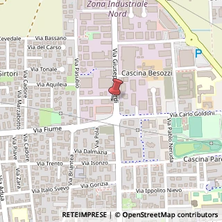 Mappa Via Giuseppe Verdi, 71, 20063 Cernusco sul Naviglio, Milano (Lombardia)