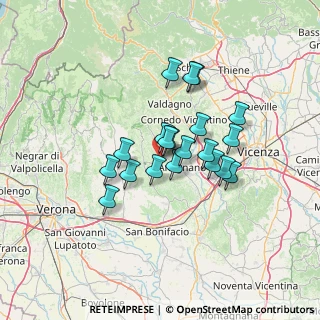 Mappa Via Gerola, 36072 Chiampo VI, Italia (10.178)