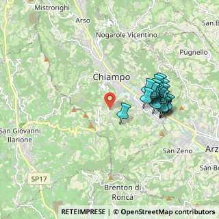 Mappa Via Gerola, 36072 Chiampo VI, Italia (1.72368)