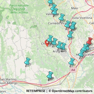 Mappa Via Gerola, 36072 Chiampo VI, Italia (10.0805)