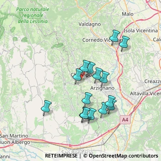 Mappa Via Gerola, 36072 Chiampo VI, Italia (6.94733)