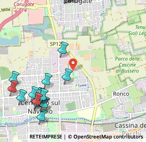 Mappa Via Carlo Goldoni, 20063 Cernusco sul Naviglio MI, Italia (1.4025)