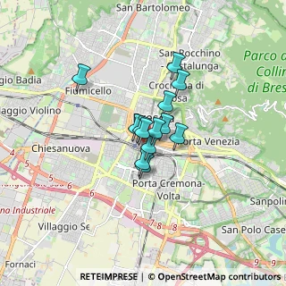 Mappa Via Romanino Gerolamo, 25122 Brescia BS, Italia (0.93692)