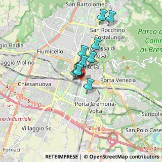 Mappa Via Romanino Gerolamo, 25122 Brescia BS, Italia (1.12909)