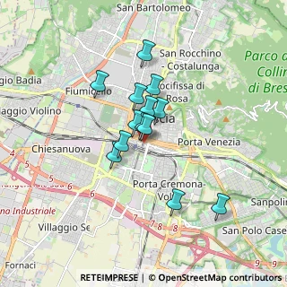 Mappa Via Romanino Gerolamo, 25122 Brescia BS, Italia (1.22385)