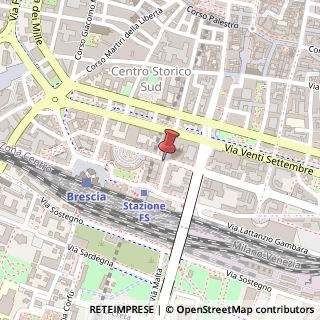 Mappa Via Solferino, 10, 25122 Brescia, Brescia (Lombardia)