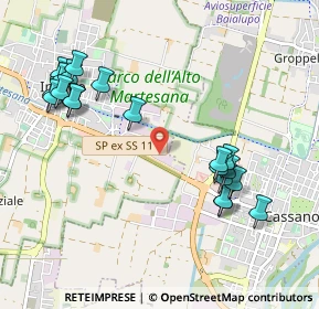 Mappa Via Giuseppe di Vittorio, 20065 Inzago MI, Italia (1.1165)