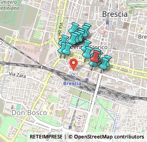 Mappa Viale della Stazione, 25122 Brescia BS, Italia (0.31)