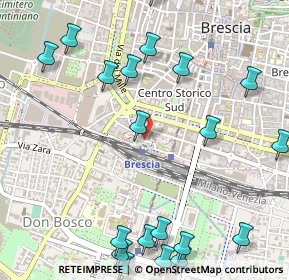 Mappa Viale della Stazione, 25122 Brescia BS, Italia (0.7085)