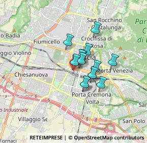 Mappa Viale della Stazione, 25122 Brescia BS, Italia (1.04429)