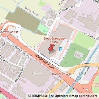 Mappa Via Luigi Einaudi, 5, 25030 Roncadelle, Brescia (Lombardia)