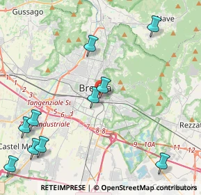 Mappa Brescia, 25121 Brescia BS, Italia (5.75182)