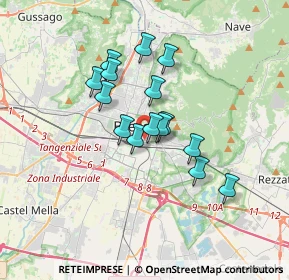 Mappa Brescia, 25121 Brescia BS, Italia (2.61067)