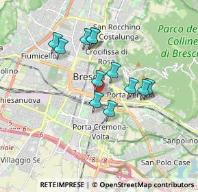 Mappa Brescia, 25121 Brescia BS, Italia (1.45)