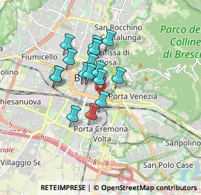 Mappa Brescia, 25121 Brescia BS, Italia (1.23938)