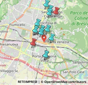 Mappa Brescia, 25121 Brescia BS, Italia (1.47)