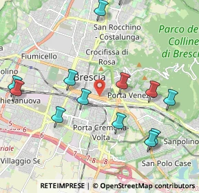 Mappa Brescia, 25121 Brescia BS, Italia (2.33615)