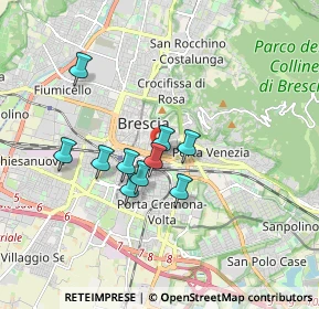 Mappa Brescia, 25121 Brescia BS, Italia (1.66273)