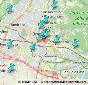 Mappa Brescia, 25121 Brescia BS, Italia (1.945)