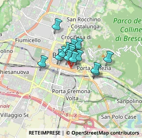 Mappa Brescia, 25121 Brescia BS, Italia (0.90625)