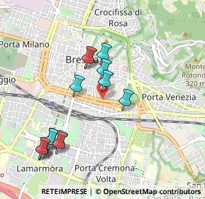 Mappa Brescia, 25121 Brescia BS, Italia (1.01867)