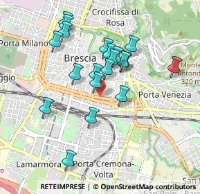 Mappa Brescia, 25121 Brescia BS, Italia (0.8285)