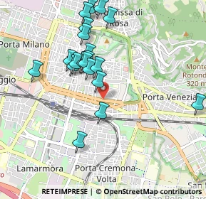 Mappa Brescia, 25121 Brescia BS, Italia (0.9455)